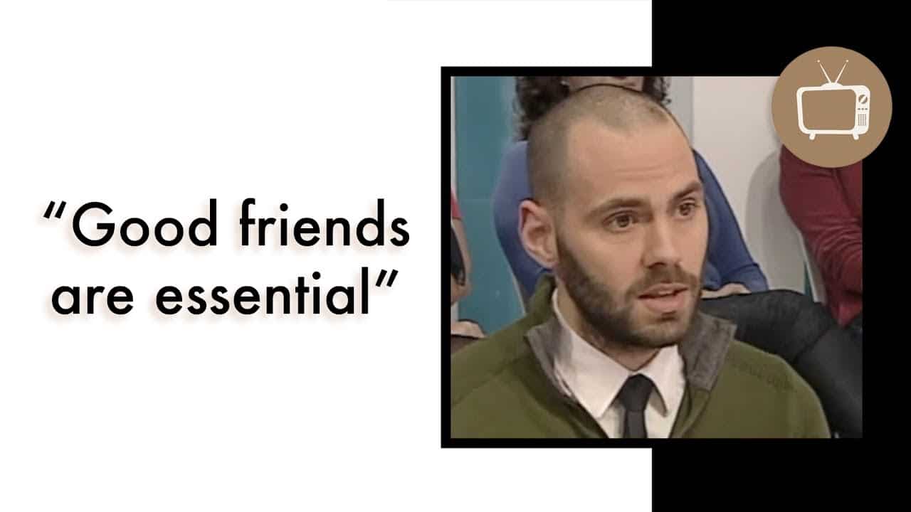 Read more about the article TV Interview: What is the power of friendship?